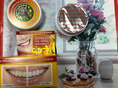 Зубная паста Binturong Mango Thai herbal toothpaste | отзывы