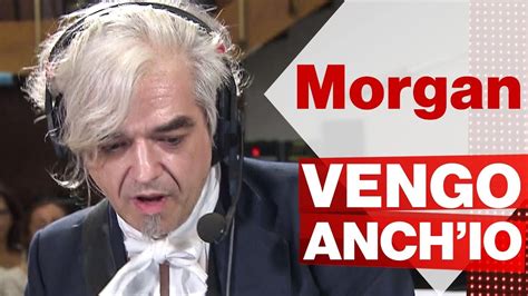 Morgan A Cantautoradio Canta Con Gli Ospiti In Studio Vengo Anch Io