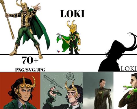 Loki Png Loki Svg Loky Bundle Loki Clipart Cricut Instant Etsy Uk