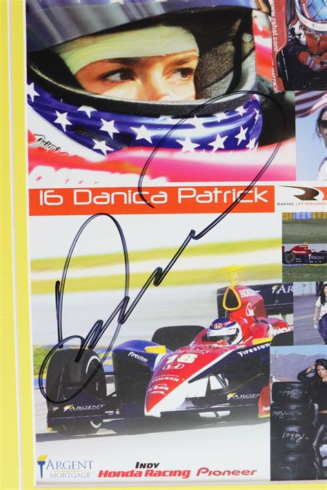 Danica Patrick Signed Framed X Lingerie Photo Display EBay
