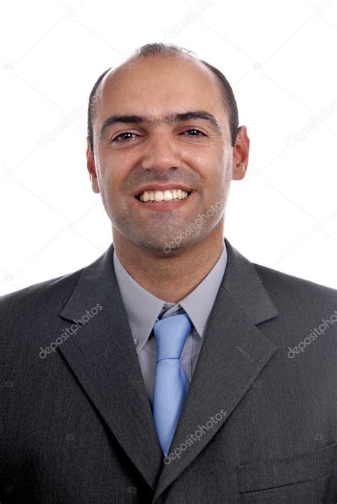 Young Business Men Portrait Isolated On White — Stock Photo © Zittto