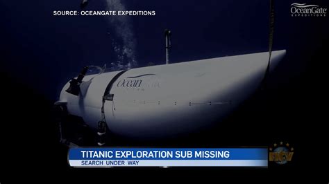 Search Continues For Missing Titanic Tourism Submersible Ntv