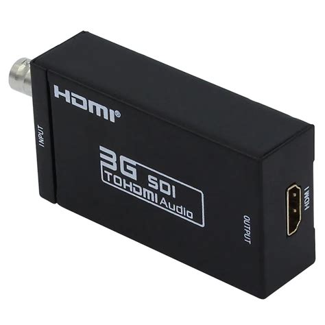 3 PCS Mini HD 1080P 3G SDI to HDMI Audio Converter Box HDMI Adapter ...