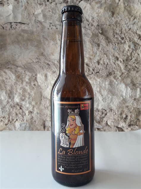 Bi Re La Blonde Cl Formats Brasserie Du Hommey Locavor Fr