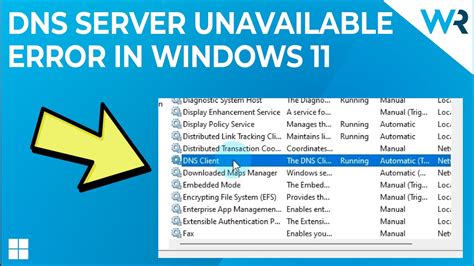 Cómo solucionar el error del servidor DNS no disponible en Windows 11