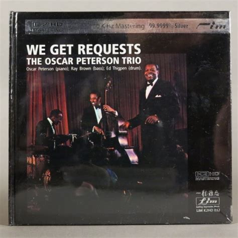 The Oscar Peterson Trio We Get Requests Factory Sealed K2hd Cd 2009