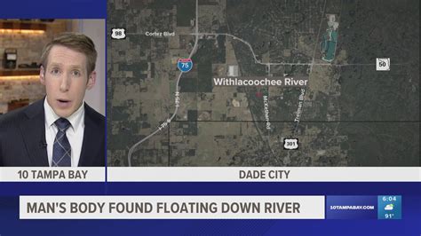 Hernando Sheriff Body With Distinct Marks Found Floating Down River