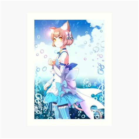 Hot Neko Felix Argyle Waifu Cat Ears Cutie Kawaii Re Zero RZ Trap Boy Art Print For Sale By