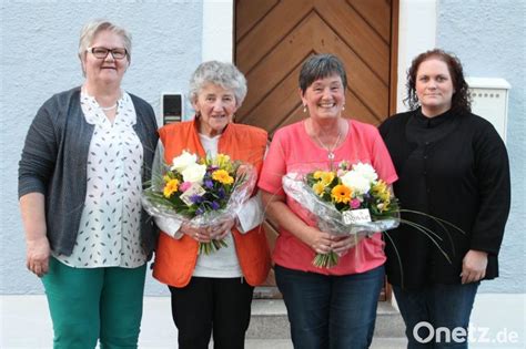 Engagiertes Duo Frauenbund Verabschiedet Langj Hrige St Tzen Onetz