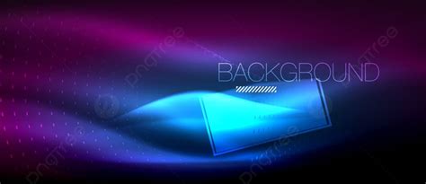 Neon Glowing Wave Energy Motion Background Neon Illuminated