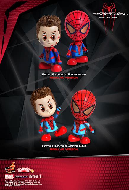 The Blot Says The Amazing Spider Man Cosbaby Pack By Hot Toys