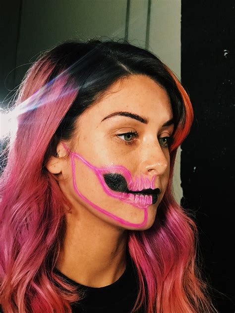 Halloween Skeleton Makeup Tutorial Creative Sugar Skull Hqhair Blog