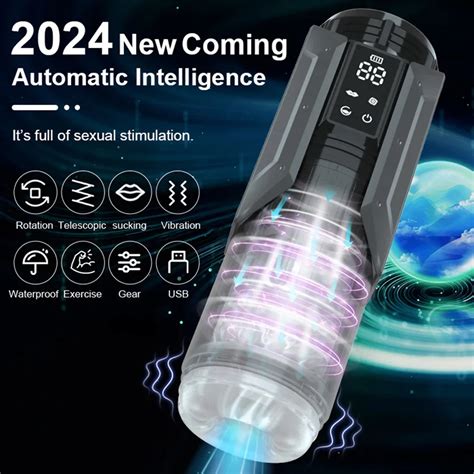 Copa De Masturbaci N Masculina Con Rotaci N Telesc Pica Para Hombres Masturbador De Vagina De