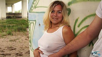 Busty Naive Blonde Fucked By Stranger Under The Bridge Xnxx