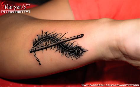 Details 70+ peacock feather flute tattoo designs best - in.coedo.com.vn