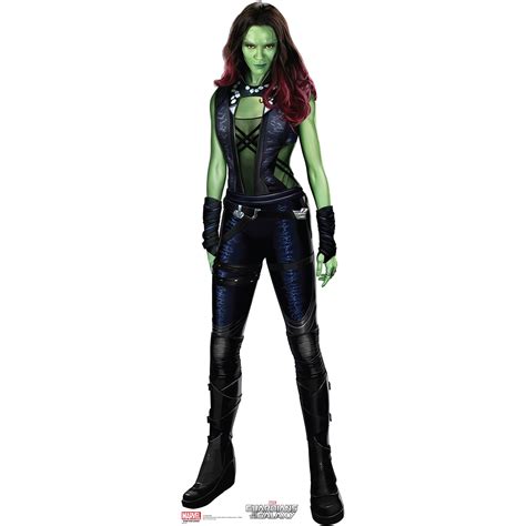 Guardians of the Galaxy Gamora Cardboard Cutout