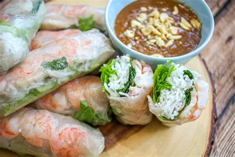 Vietnamese Shrimp Spring Rolls