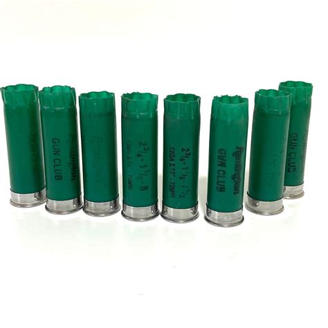 Remington Gun Club Green Shotgun Shells 12 Gauge Used Empty 12ga Hulls