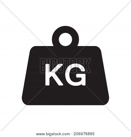 Weight Kilogram Icon Vector & Photo (Free Trial) | Bigstock
