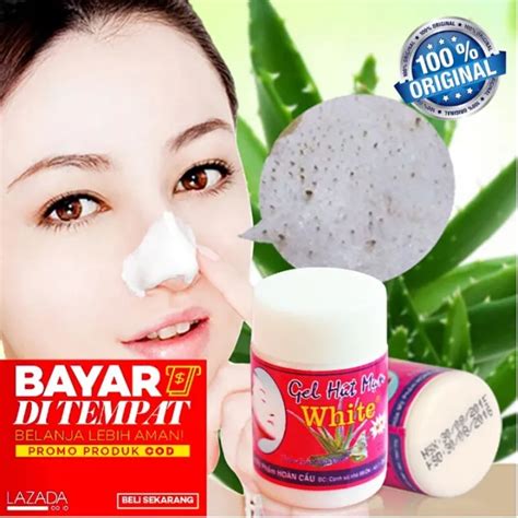 Gel Pencabut Komedo HUTMUN Gel HUT MUN White Original Thailand