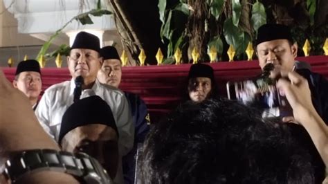 Relawan Samawi Deklarasi Dukung Prabowo Tapi Minta Gibran Jadi Cawapres