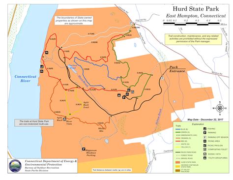 Hurd SP - Green Trail, CT • Hike