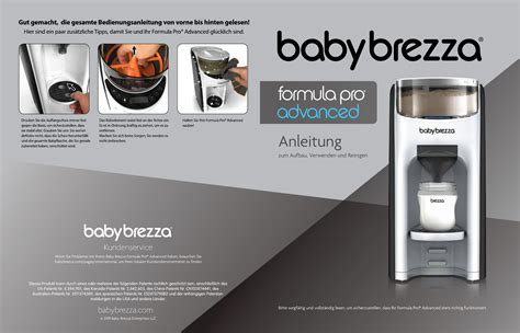 how to clean baby brezza formula pro