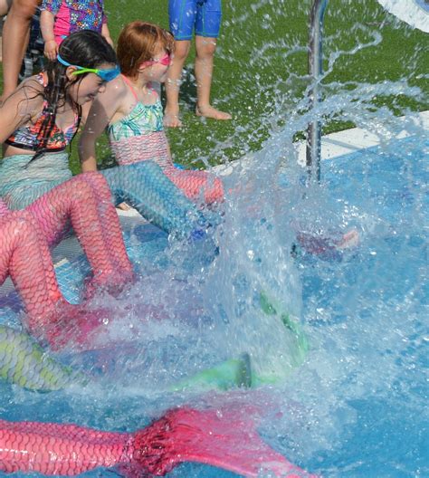 Pirate Swimming Pools and Mermaid Lessons at Pirates Village, Majorca