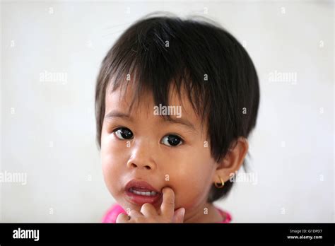 Portrait Lao Girl Vang Vieng Laos Stock Photo Alamy