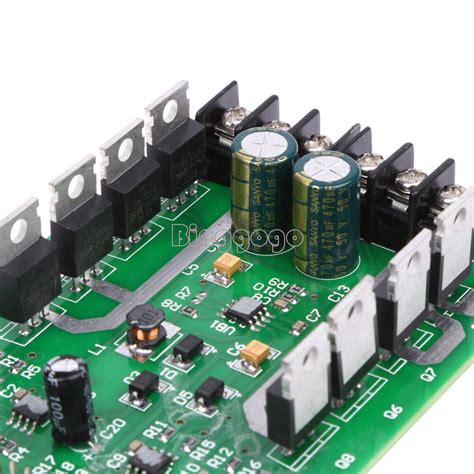 Dual Motor Driver Module Board H Bridge Dc Mosfet Irf V A Ebay