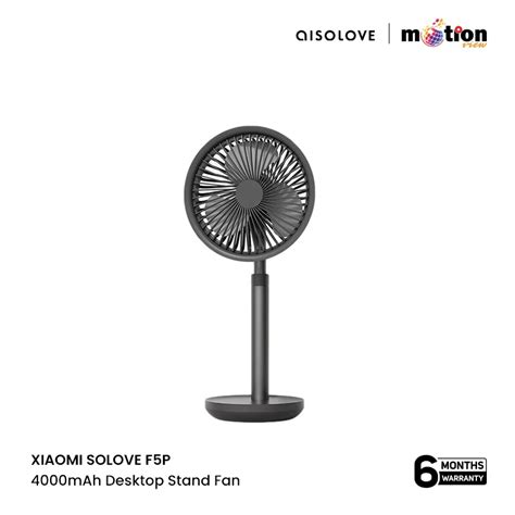 XIAOMI SOLOVE F5P 4000mAh Desktop Stand Fan in BD