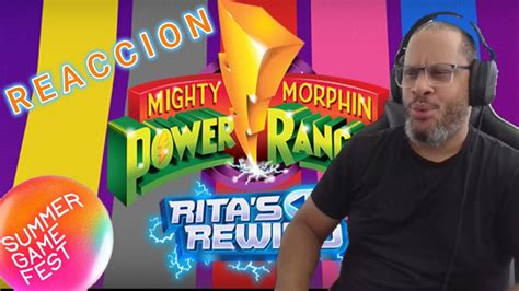 Power Rangers Rita S Rewind Reacci N Summer Game Feste Youtube