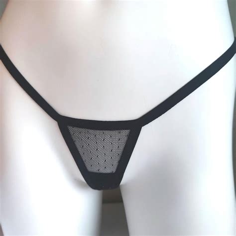 Sheer Mesh Micro Bikini Etsy