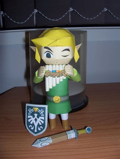 Zelda Spirit Tracks Link Papercraft By Bratchny On Deviantart