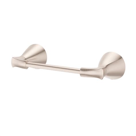 Pfister Masey Brushed Nickel Wall Mount Pivot Toilet Paper Holder Bph