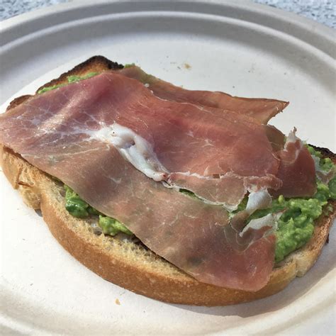 Vegemite on toast with avocado and prosciutto : r/vegemite