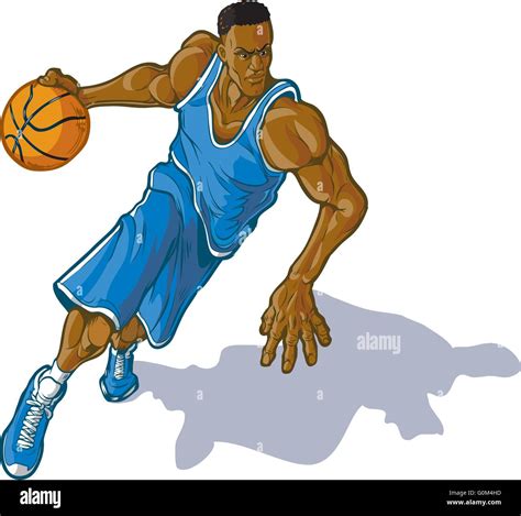 Cartoon Vector Clip Art Illustration Of A African American Male