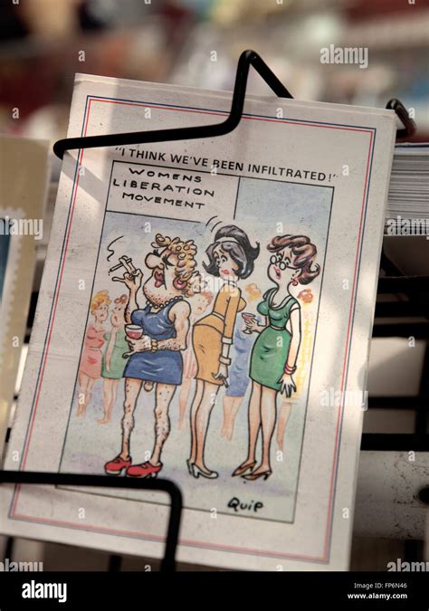 Rude Postcards For Sale On The Brighton Seafront Stock Photo Alamy