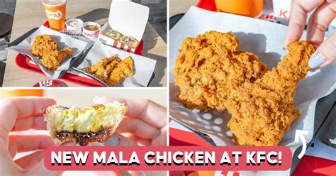 Kfc Has New Mala Goldspice Fried Chicken Eatbook Sg