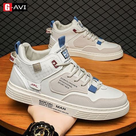 Mua Giày bốt cao cổ nam kiểu dáng trẻ trung năng động cá tính giày nam hot trend Avi