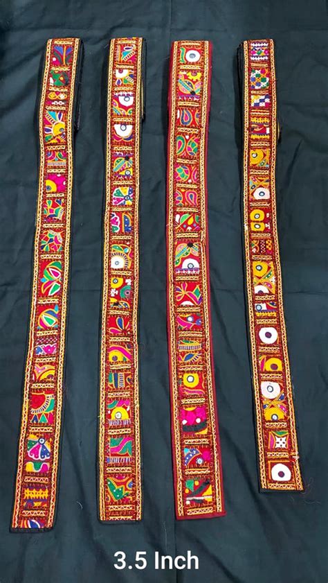 Buy 35 Kutchi Work Border Handicrafts Of Kutch