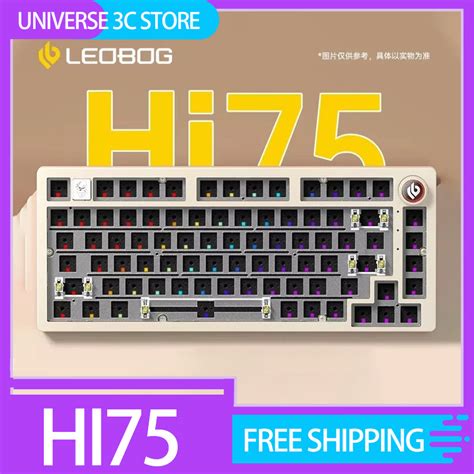 Jual Leobog Hi Wired Keyboard Kit Aluminium Alloy Gaming Hot Swap Rgb Gasket Usb Customization