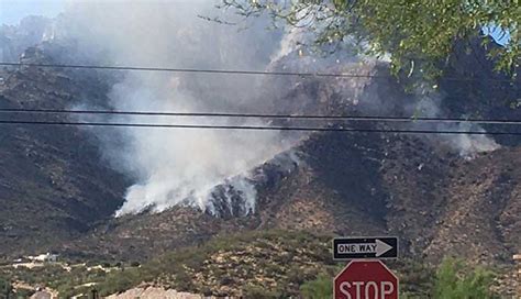 Bighorn Fire Burns On Pusch Ridge – Arizona Daily Independent