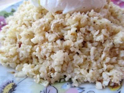 Рис из цветной капусты : Низкокалорийные рецепты