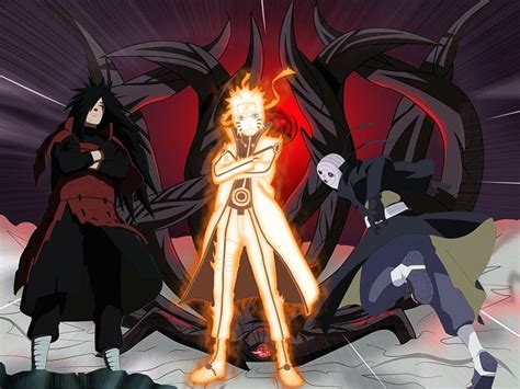 The Ninja Rivals Madara Juubi Obito Tobi Naruto HD Wallpaper Pxfuel