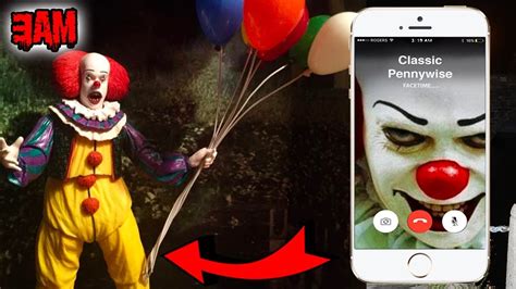 Calling The Classic Pennywise From 1990s On Facetime It Picked Up