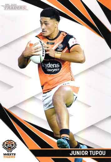 2024 NRL Traders Pearl Special PS152 Junior Tupou Tigers Diggaz