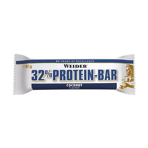 Батончик Weider 32% Протеин бар 60 г Кокос купить за 220 ₽ руб. в ...