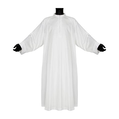 liturgical alb  bamboo fiber