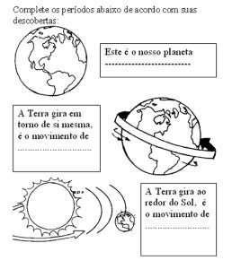 Movimento de Rotação e Translação para Colorir